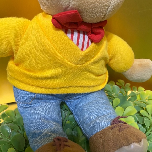 ARTHUR CARTOON CHARACTER COLLECTIBLE PLUSH VINTAGE 1995 EDEN EMBROIDERED  10” - Picture 4 of 11